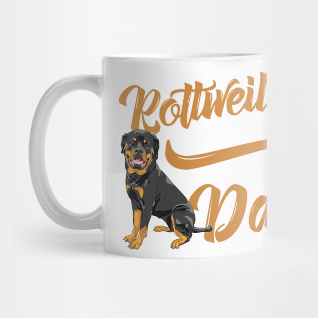 Rottweiler Dad! Especially for Rottweiler Dog Lovers! by rs-designs